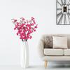 Silk Artificial Flowers Plum Blossom Peach Branch Home Room Dining Table Festival Outdoor Garden Wedding Yard Decora DIY Gifts