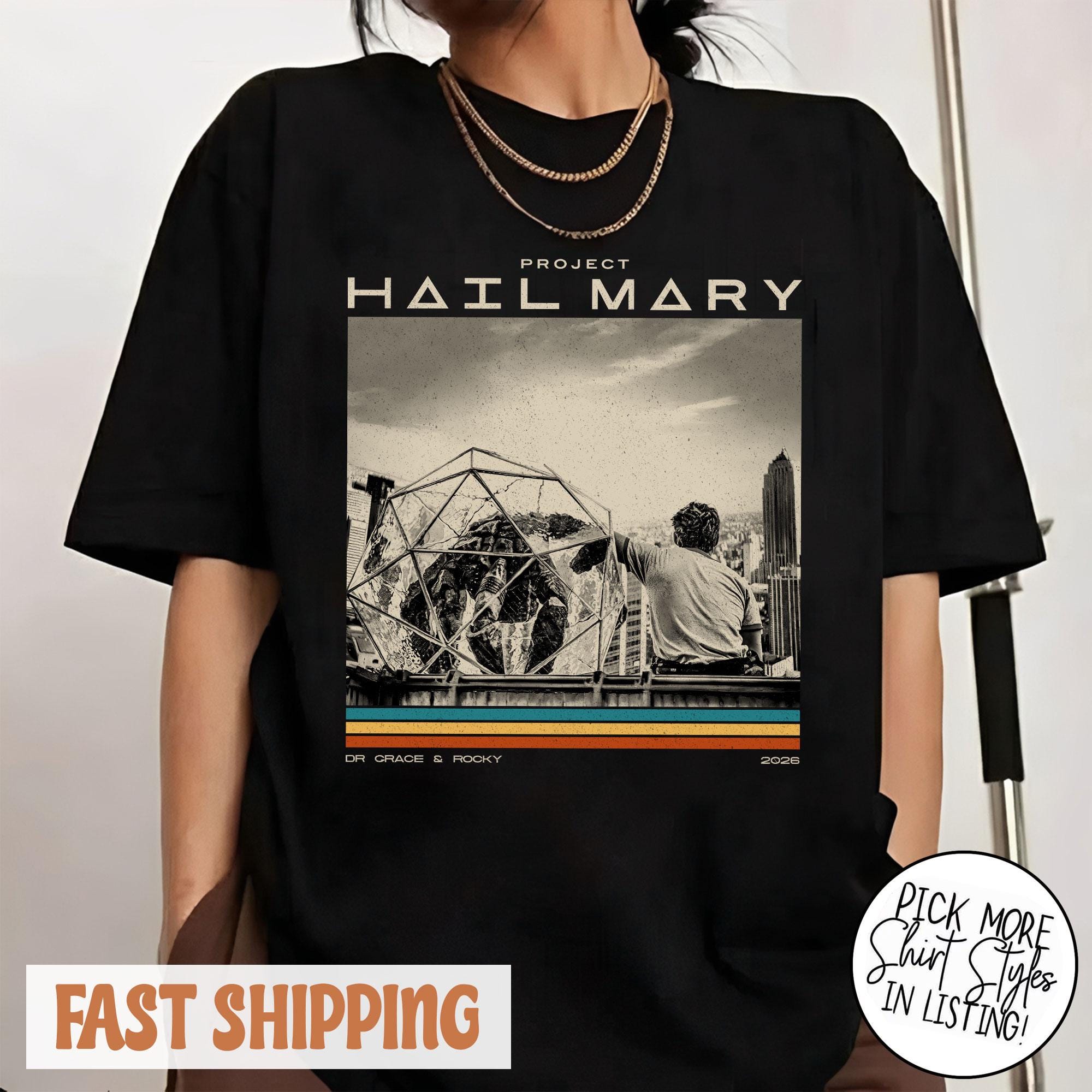 

Project Hail Mary Vintage Shirt Scifi Space Novel Fan Tee Funny Nerd Book Lover Graphic Tshirt Unisexs Cotton Y2K Kids Tshirt S