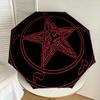 1pc Baphomet, Sigil Print Umbrella , Multi-functional Umbrellafor Men & Women, Valentine's Day Gift0817133