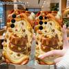 Phone Case: 2D Flat Design Suitable for Samsung Galaxy A34 A35 M05 M06 S20 S22 S21 FE Plus 5G Protective Case, Double-layer Small Cake, Perfect Holida