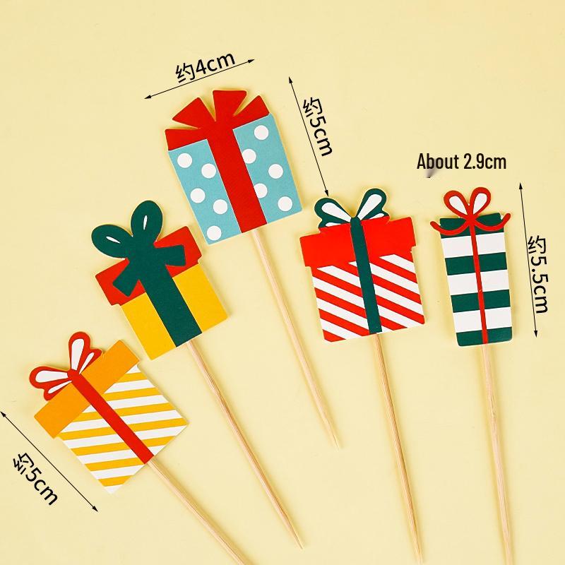 Colorful Macaron Cartoon Birthday Candle Decorations