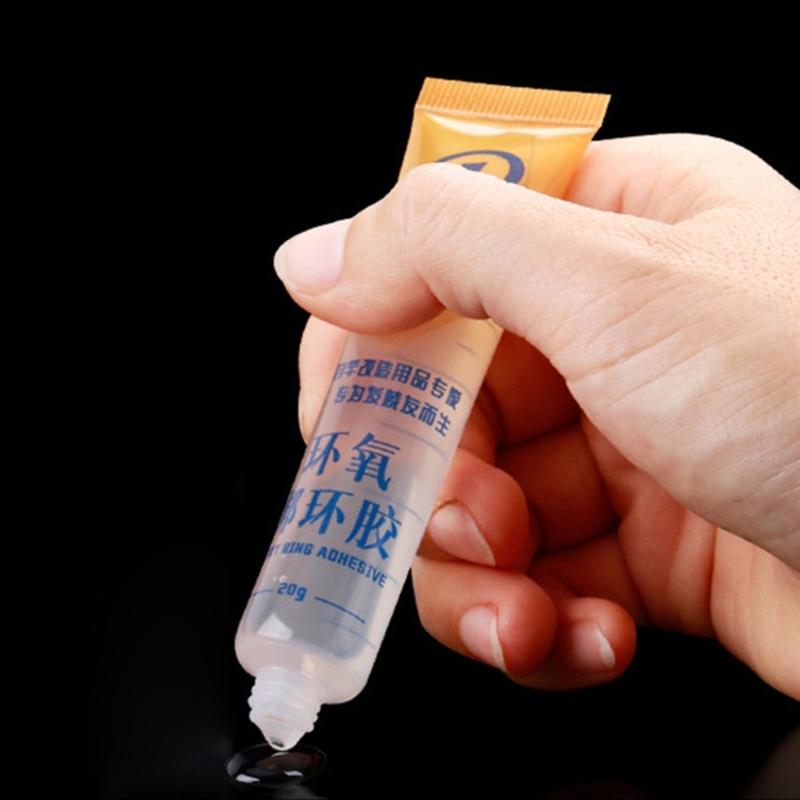 Fishing Tackle Glue Fishing Tackle Repair Glue Fishing Rod AB Epoxy Resin Glue