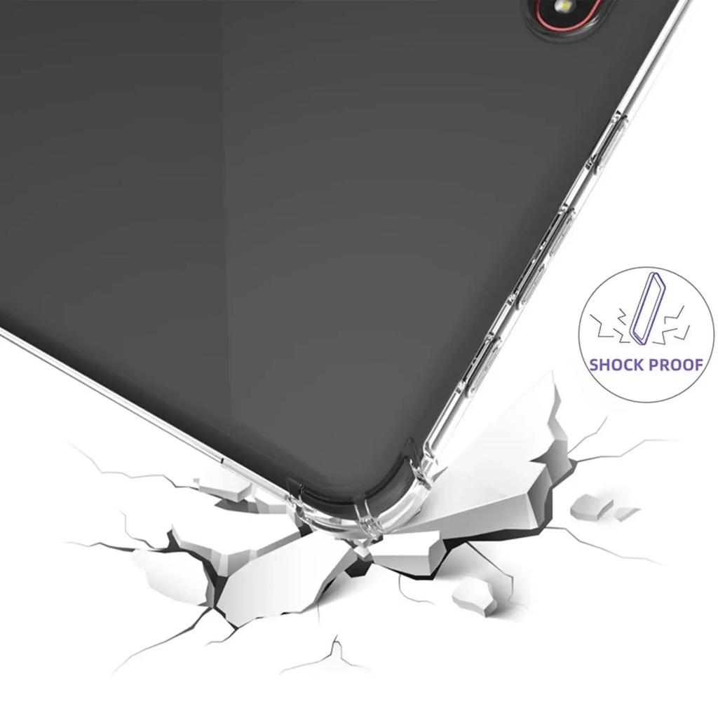 Soft Transparent Case for Samsung Galaxy Tab Active 4 PRO 10.1" Anti-drop Tpu Airbag Silicone Cover Funda for Samsung Tab T636