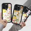 Manga Candy Für iPhone 17 Pro Max 16 15 14 13 12 11 Plus Schwarze Weiche Handyhülle