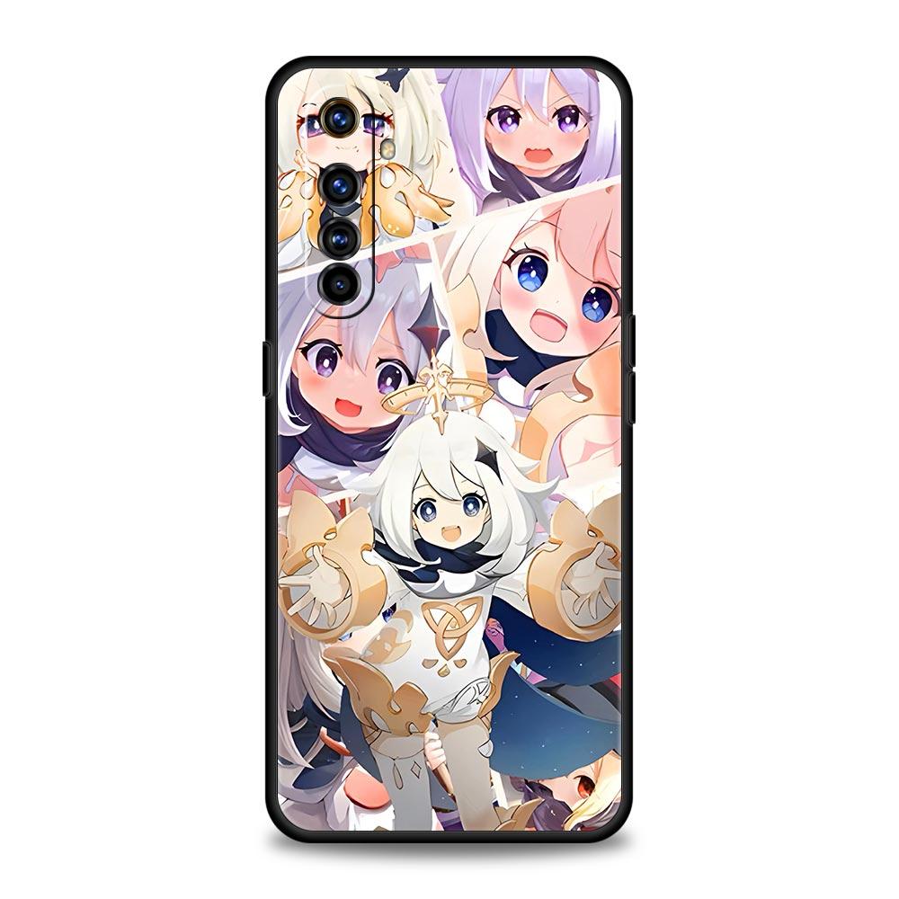 Phone Case For Realme 12 11 10 9 8 5G 7 6 GT5 GT3 GT2 Pro Plus C21 C11 C25 C35 For Realme GT Neo 2 3 3T 5 Cover Genshin Impact