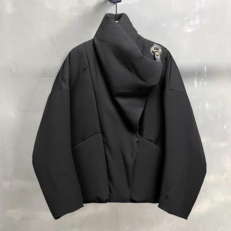 Tachi Women's Large Lapel 90% Down Puffer Jacket