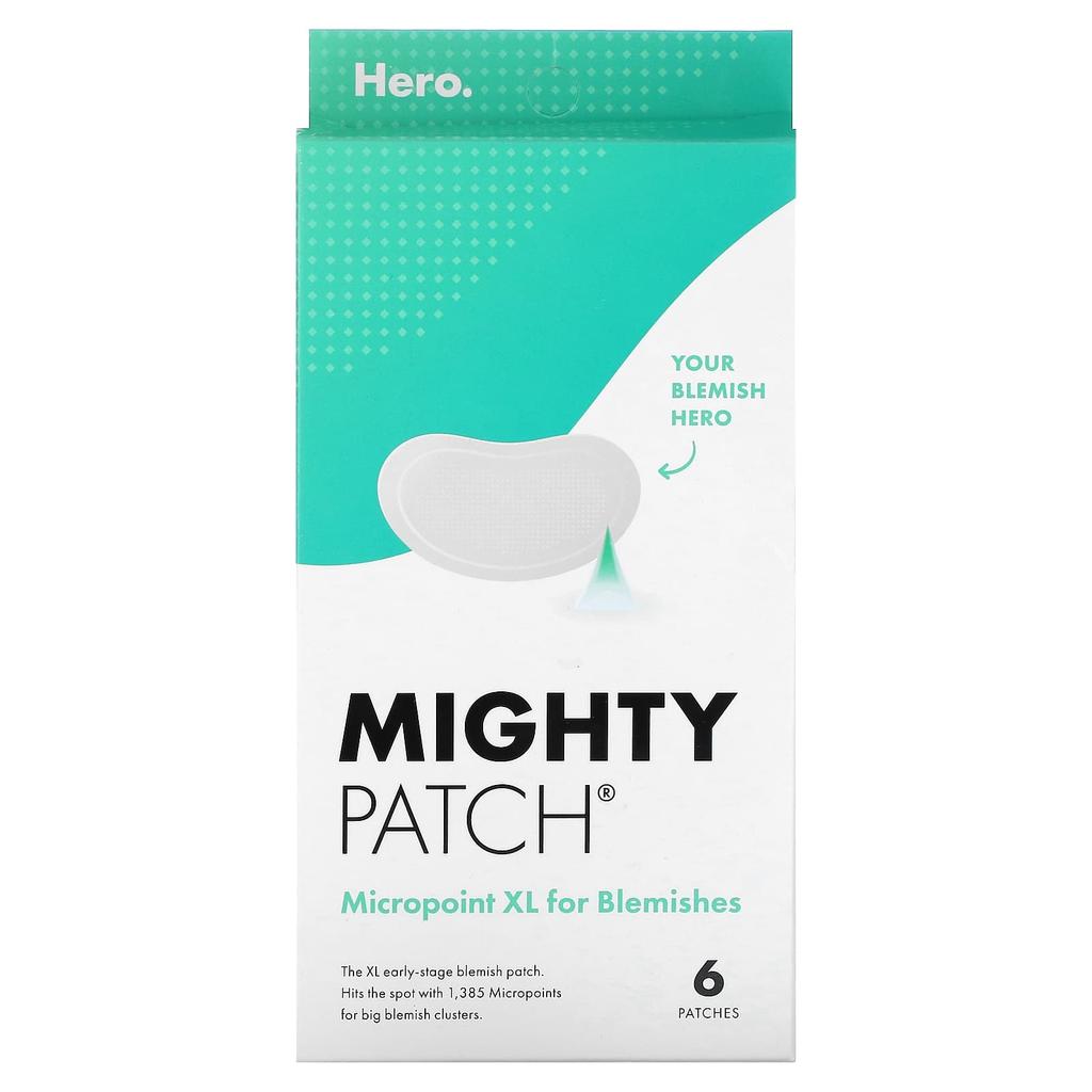 Mighty Patch® Micropoint Xl for Akne, 6 Plaster