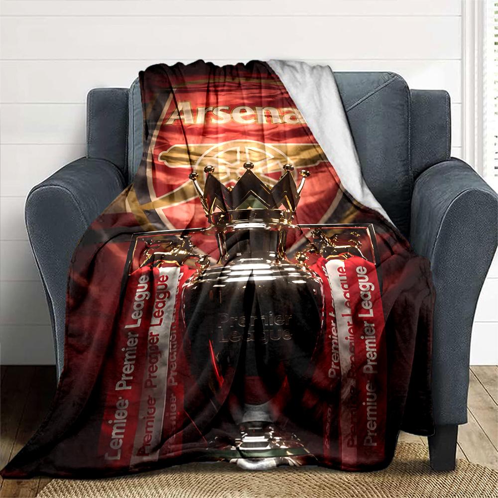 Arsenal Blanket Soft & Cozy Perfect for Office Sofa Office Chair for All Seasons Digital Print Ideal Gift For Birthday Valentine'S Day