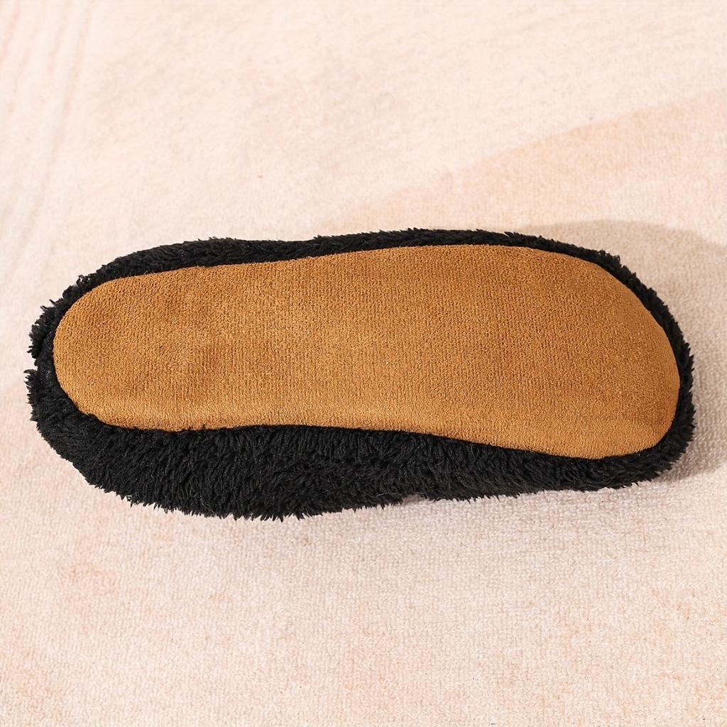 Soft Bottom Embroidered Heart-shaped Warm Slippers - Silent Slippers - Super Soft and Lightweight - Suitable for Use on Floors or Carpets