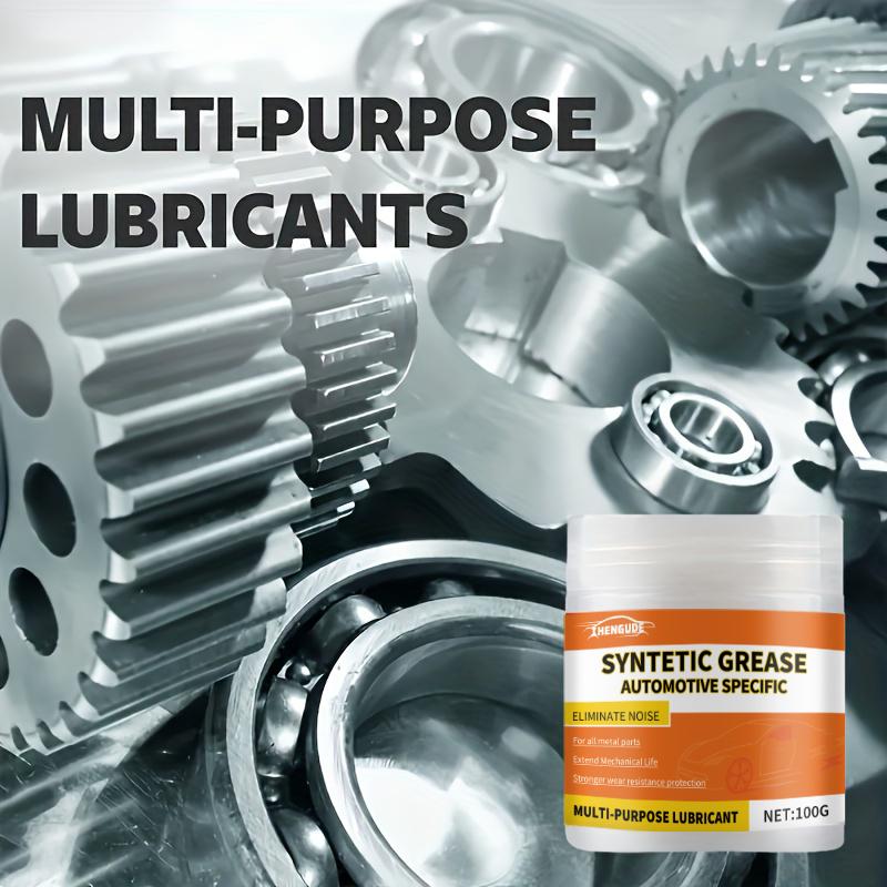 100g Multi-Purpose Synthetic Grease - Heavy-Duty Lubricant with Anti-Wear and Noise Reduction Properties, Suitable for Cars, Motorcycles, 