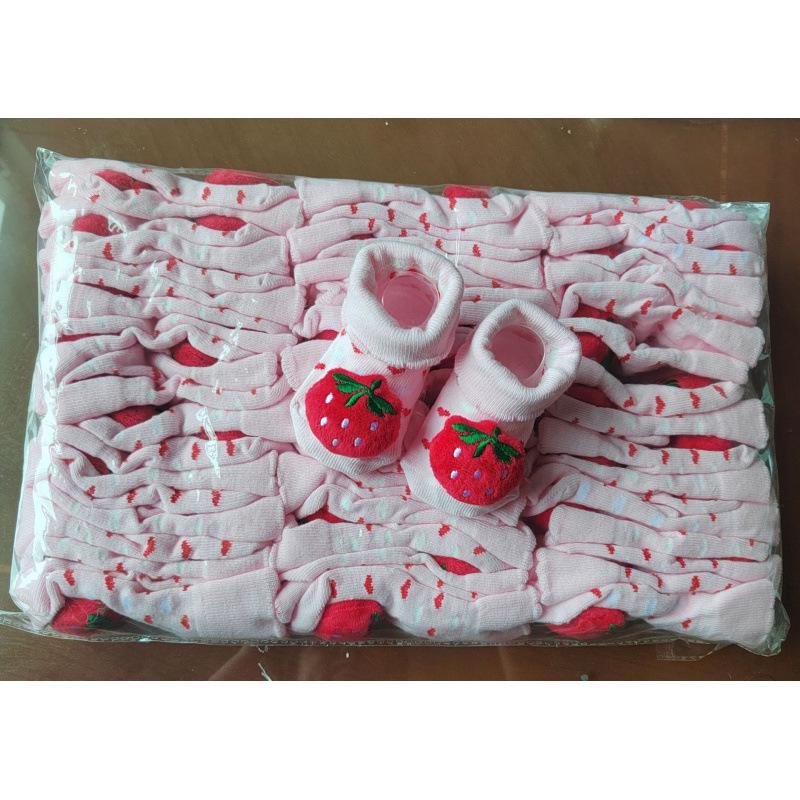 

Hand-Sewn Non-Slip Cartoon Baby Walking Socks 10-12