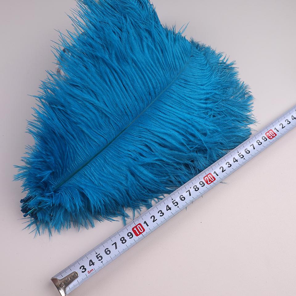 10Pcs 30-35cm Ostrich Feathers for Crafts Wedding Decoration 12-14" Handicraft Accessories Table Centerpieces Carnival Plumas