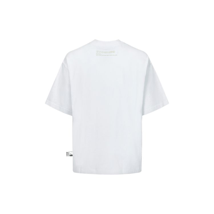 Evisu Kuro SS24 Jacquard Seagull Striped Wide Short Sleeve T-Shirt Men Tops 2ESGNM4TS5156LFCT