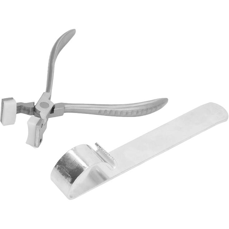 Bracelet Bending Bar, Manual Plier Bender Machine Stainless Steel Bend Plier Leverage Tool Bracelet Making Equipment Accessories