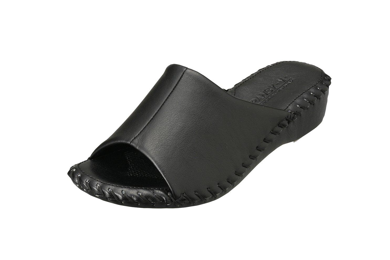 Pansy 9412 Women s Indoor Shoes Comfortable Hand-Knitted for a Comfortable Fit Size Small Black 6790₽