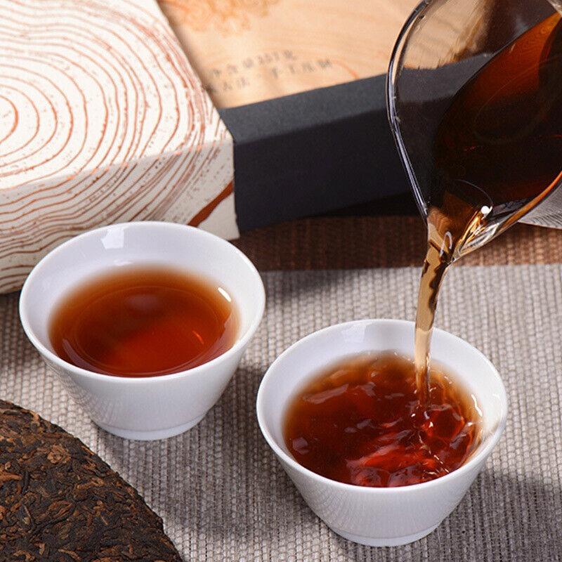 Ceai Pu'er Islandez Ceai Copt Prăjitură de Ceai Prăjitură Șapte Semințe Ceai Copt Puerh 357g