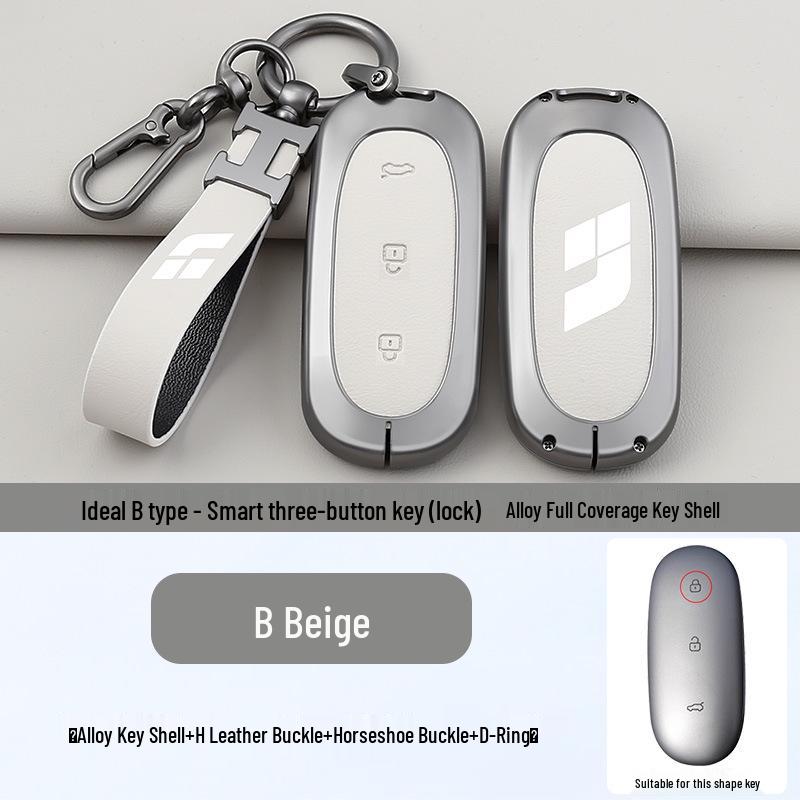 Ideal L9 Key Case: Premium Metal Protective Shell for L8/L7MAX Cars