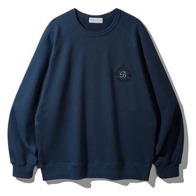 BAKKEN Coloration Raglan Sweatshirt Bk5980_Dark Blue