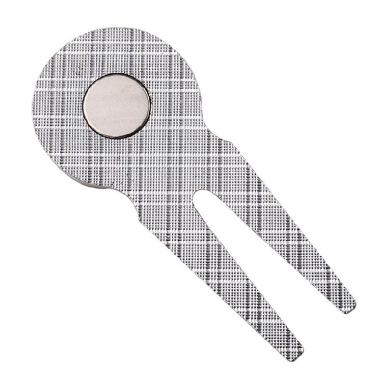 Mini Golf Divot Tool, Zinc Alloy Multi-functional Golf Divot Repair Pitch Fork