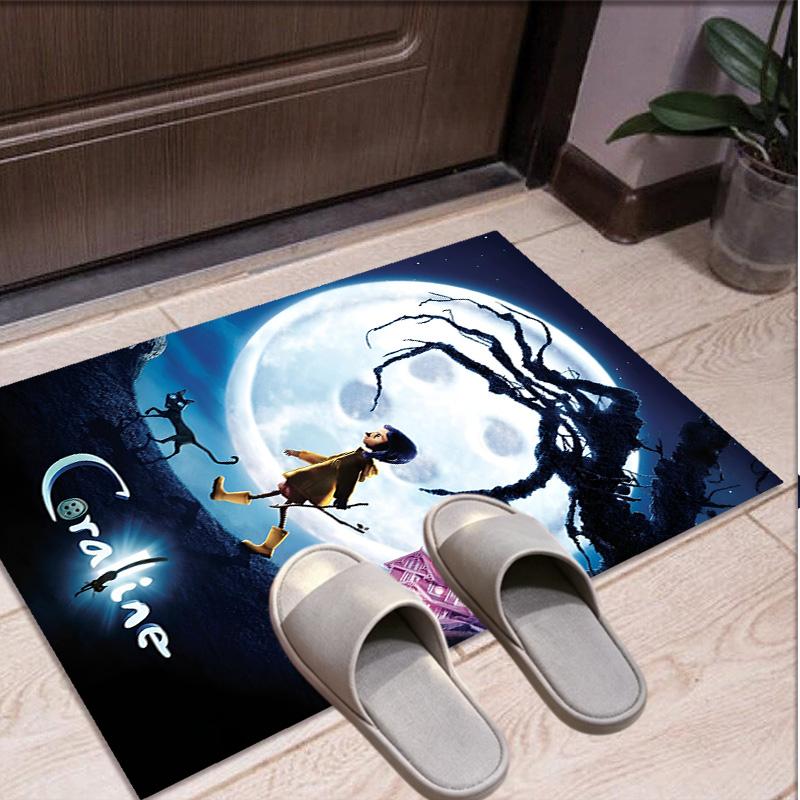 Coraline Pattern Rug, Indoor/Outdoor Mat, for Picnic, Gameroom, Bedroom, Office, Living Room, Home Decor Carpet, Birthday Gift