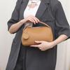 Borsa a Cuscino Versatile Vera Pelle Semplice Borsa a Mano in Morbida Pelle Borsa a Spalla Piccola a Tracolla