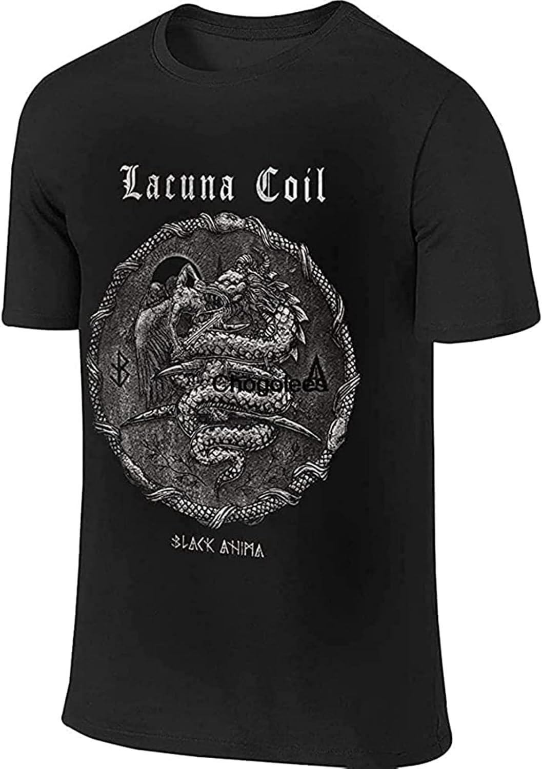 Lacuna Coil Anima Men s T-Shirt Graphic Printed Black Tee XS
