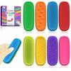 Children Sensory Stone Calming Toy for Stress Relief and Anxiety Novelty Silicone Stone Gadget Textured Stone