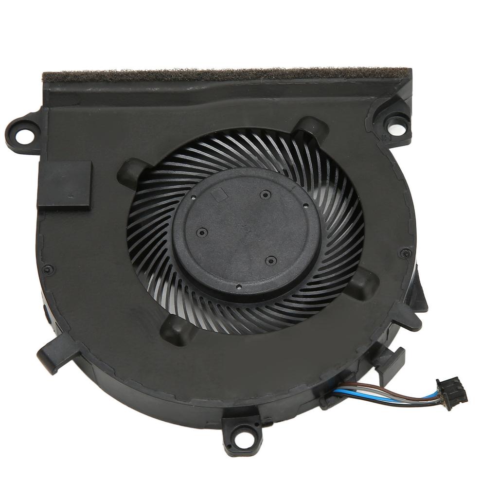 CPU Fan 4 Pin Connector Aluminum ABS DC 5V 0.5A Laptop Replacement Cooling Fans for HP Pavilion Gaming 15 Ec for 15