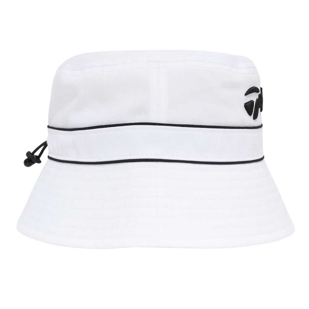 TaylorMade Men's Lined Bucket Hat, White, Size 58cm, Visor, 2025SS UN559