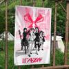 Singer Bband Mmaid Large Size Flags Printing Patterns Interesting Birthday Party Decorations Banner