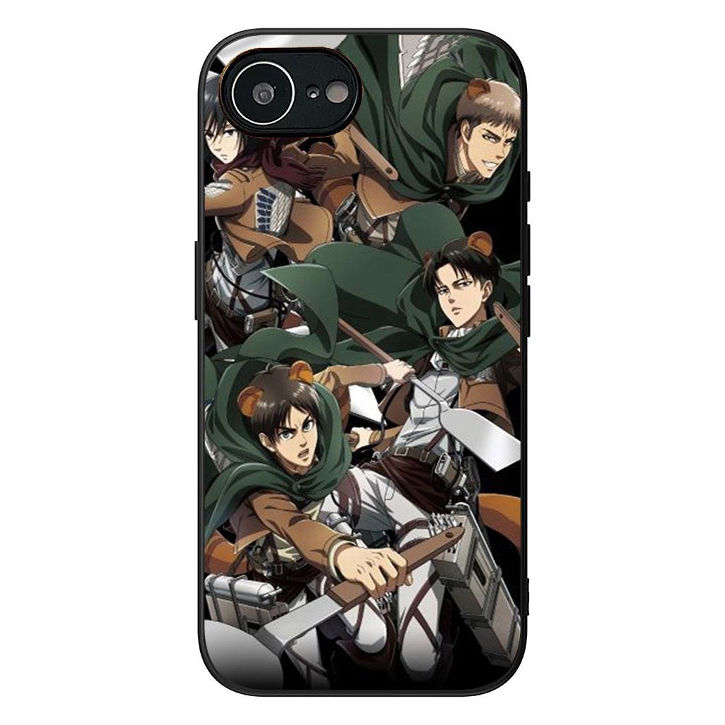 

Чехол для телефона Attack on Titan Эрен Йегер Леви для Xiaomi Redmi 15C 15 A5 9A 9C NFC 9T Note 9 8 8T 4G 5G Защитный чехол Redmi 9