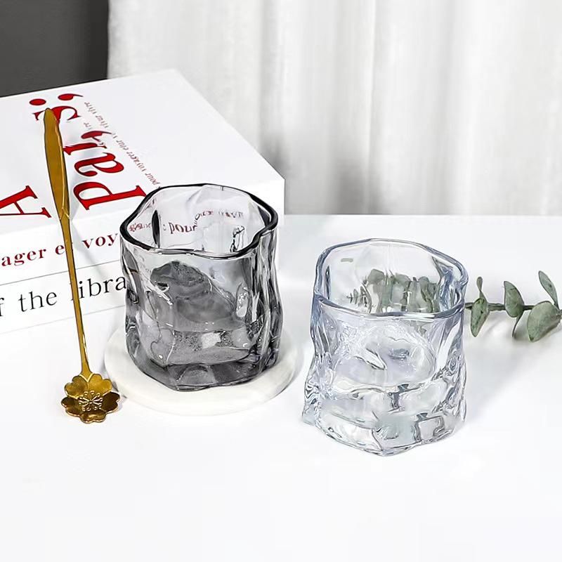 

Ins Style Креативный витой стеклянный барный бокал для виски Прозрачный пивной бокал для коктейлей Творческая индивидуальная стеклянная кухонная утварь