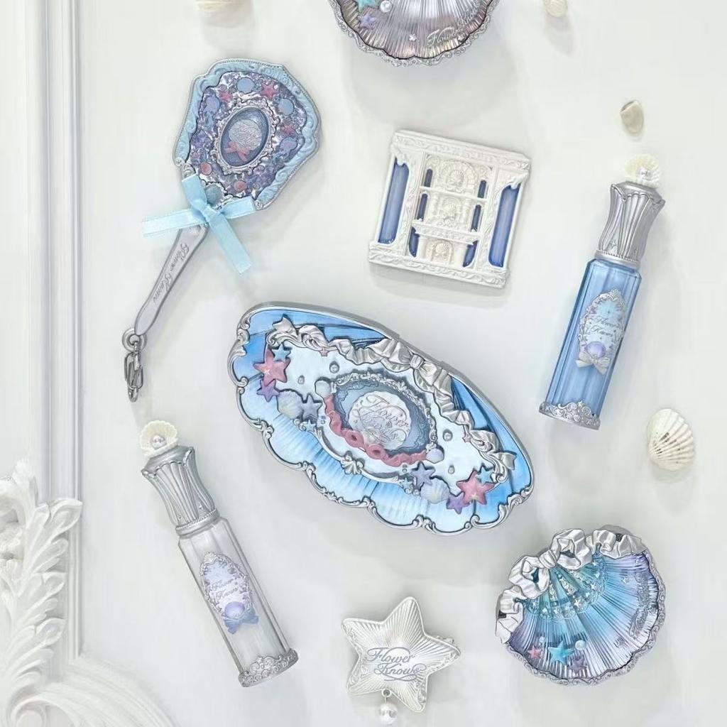Flower Knows Refrigerator Stickers Midsummer Night Butterfly Cloud Pearl Shell Three-dimensional Exquisite Refrigerator Stickers