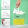Airtight Kitchen And Laundry Storage Container With Double Sealing Lids And Ergonomic Handle Kitchen Storage Bin