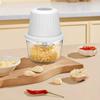 Efficient Electric Garlic Chopper Cordless High Efficiency Meat Grinder Mini Food Processor for Quick Vegetable Chopping
