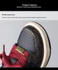 Boys' Winter 2025 Sun Wukong Black High-Top Fleece-Lined Cotton Shoes for Girls—Warm and Stylish Sports Shoes.
