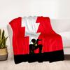 Flash Lightning Bolt Graphic T Shirt: Speed & Power In Every Step!Blanket Flannel Throw Blanket for Sofa, Bed, Travel, Camping, Office, Couch, Chair