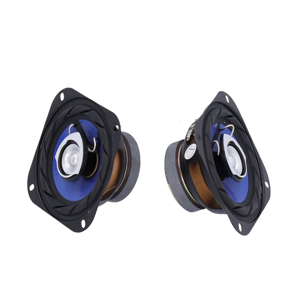 Pair Car Coaxial Speaker Metal Stereo Music Full Frequency Sensitive Universal