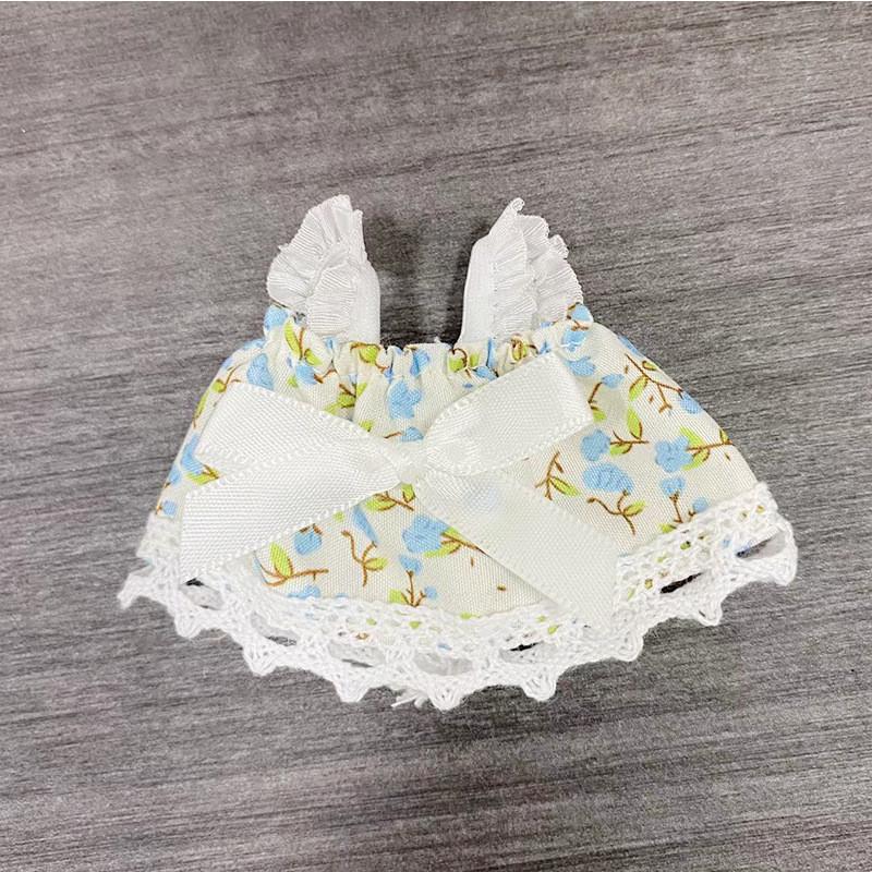 Stylish Doll Mini Outfits Striped Overalls Featuring Various Colorful Patterns