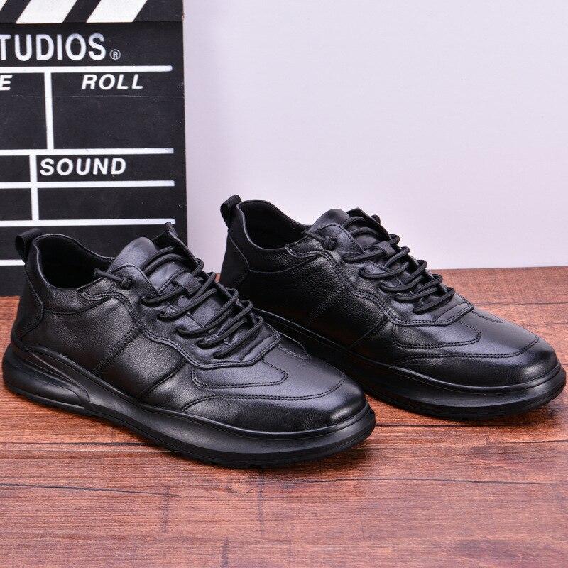 New Designers Business Dress Shoes Genuine Leather Formal Office Men Shoes Party Fashion Wedding Man Footwear Trendy Sneakers