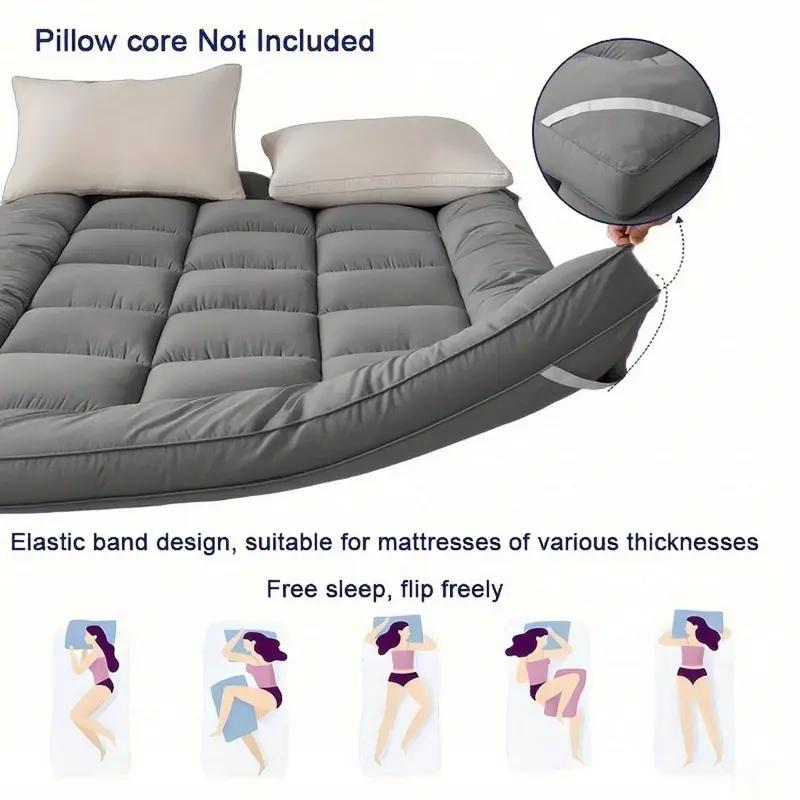 NewestFoldable Lightweight Portable Sleeping Pad/Tatami Mat Japanese Futon Mattress Soft Fabric,Easy Storage & Travel Mattress