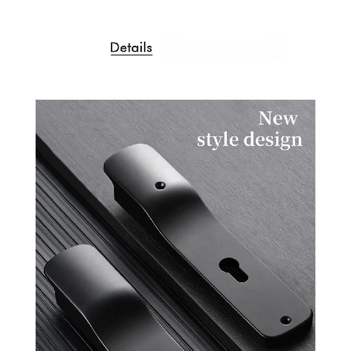2023New Invisible DoorLocks Silent Bedroom Solid Wood Door Locks Minimalist Household Universal Children's Pet Safety Door Locks