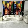 Band Slipknot Wandkleed Esthetisch Wandkleed Bedrukt Stof Deken Decoratieve Wandkleden voor Slaapkamer Woonkamer Huisdecoratie