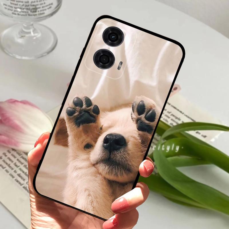 For Moto G24 Power Case G 24 Animal Silicone Soft TPU Phone Back Cover For Motorola Moto G23 G20 Catoon Protective Bumper Fundas