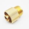 Gas Tank Adapter Portable Stove Convertor Copper Valve for Flat Canister Outdoor Camping Gas Accessories