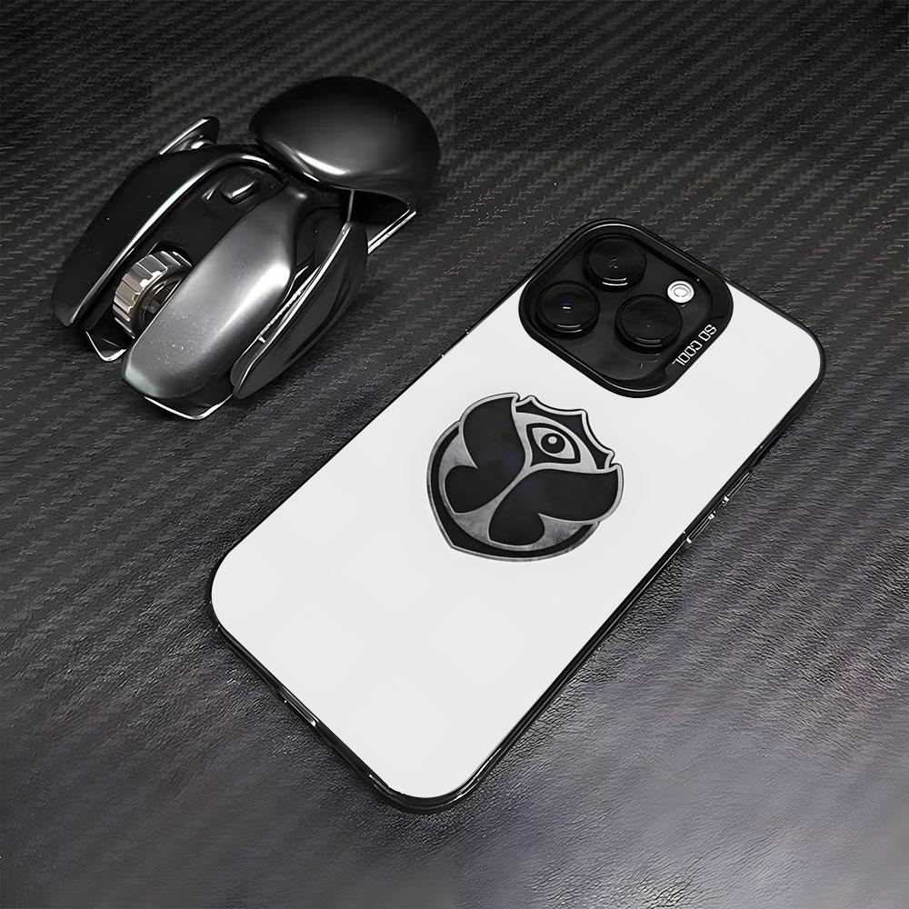 Musikfestival Tomorrowlands Handyhülle Für IPhone17 Air 16 15 14 Plus 13 12 11 Pro 7 8 XS Max XR Silber Schwarz Bumper Case