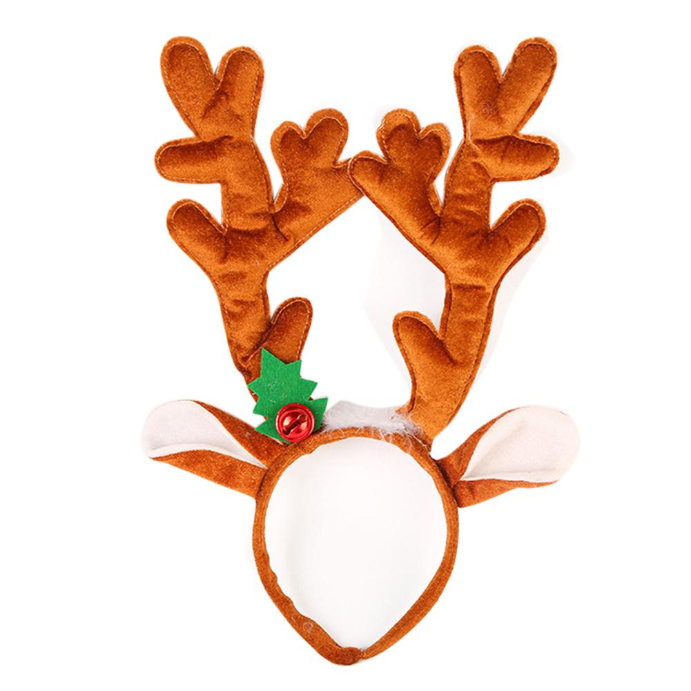 Christmas Hairband Fancy Antlers Elf Jingle Bells Head Hoop Costume Accessories