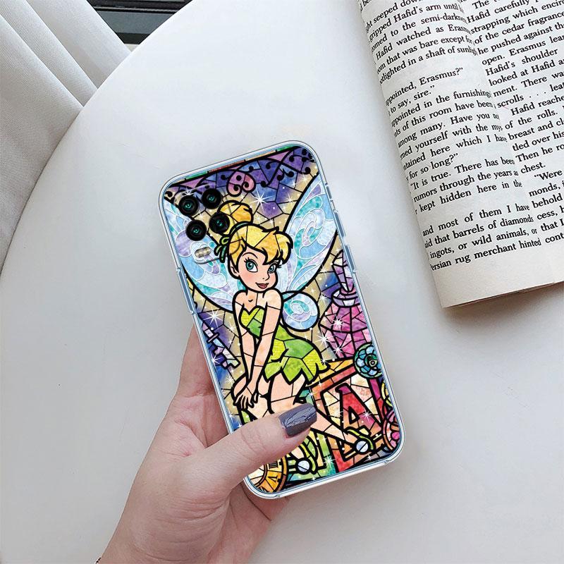 Disney Princess Transparent Phone Case for Motorola Moto G10 G20 G30 G31 G32 G34 G35 G41 G42 G50 G51 G52 G55 G60 G60S