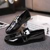 Fashion Leather Shoes for Men Fashion 2024 Man Casual Shoe Slip-on New In Pu Shipping Free Legitimate Trend Elegant Promotion Adults