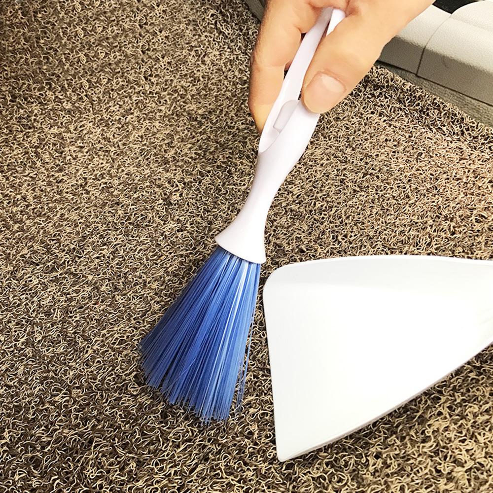 2 Pcs Angel Brush with Shovel for Cleaning Dead Corners In the Car Cleaning Small Brush for Garbage Vents In Car Corners Tool
